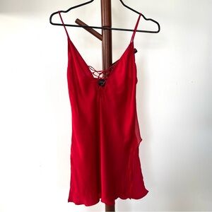 Magic Silk Red Silk tank top